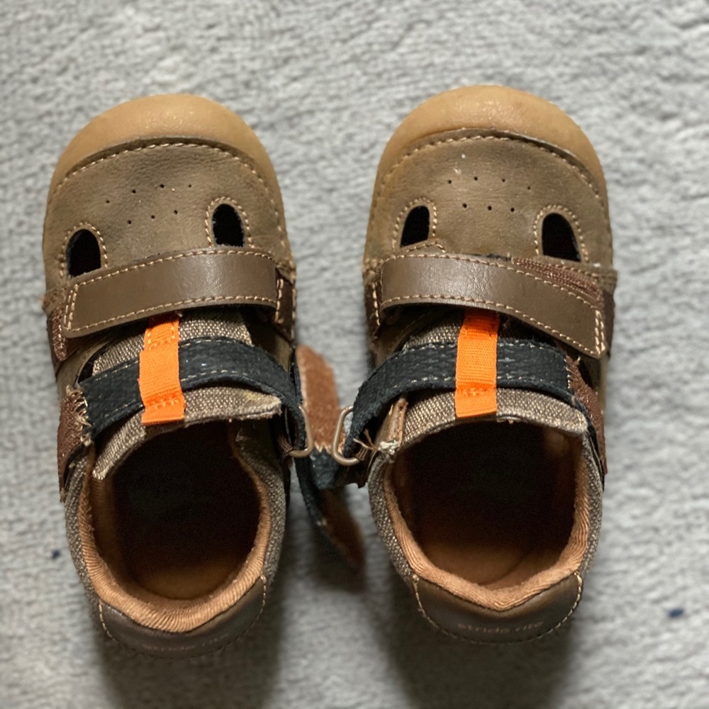 Stride Rite - brown sandals size 6